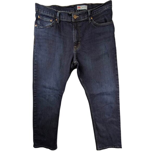 Wrangler Jeans Mens 36x29 Denim Straight Leg Stretch Casual Travel Work … - Picture 1 of 12